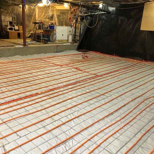 Underpinning-Foundation-and-floor-heating-in-Toronto